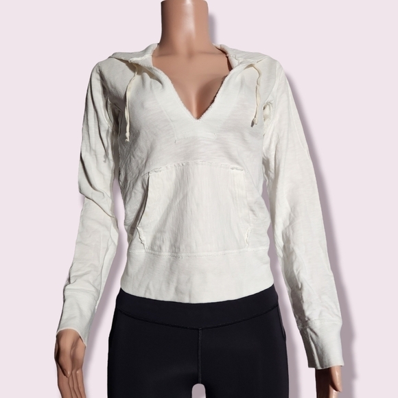 J. Crew Tops - J. Crew Women’s French Terry Distressed Hoodie, Size XS